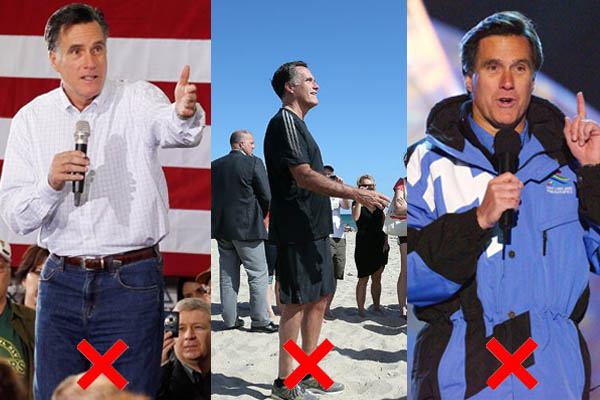 Mitt Romney les faux pas