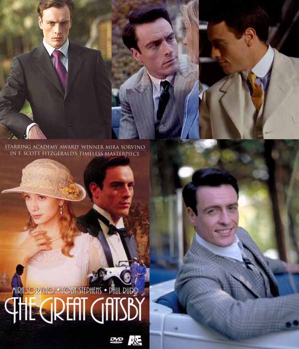 Gatsby style toby stephens costume